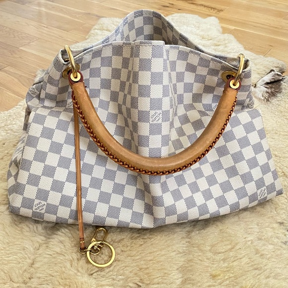 Louis Vuitton Damier Azur Artsy MM Hobo Bag - Picture 1 of 15
